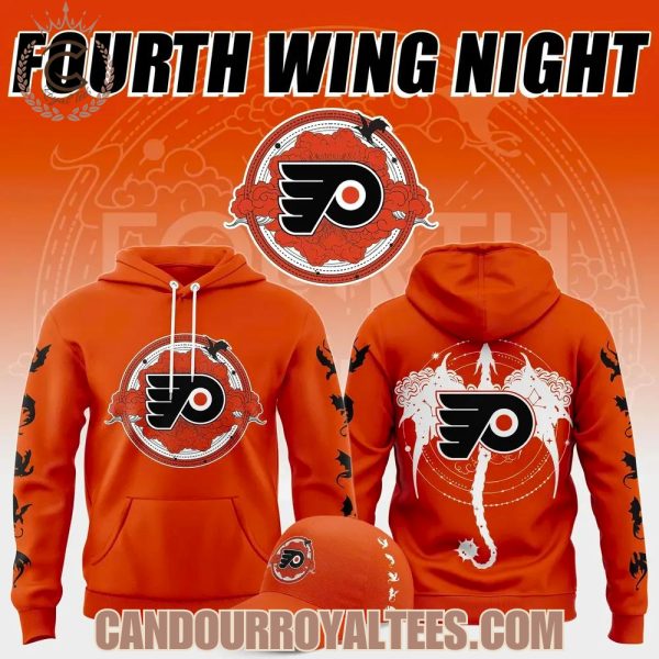 Philadelphia Flyers 2026 Fourth Wing Night Hoodie