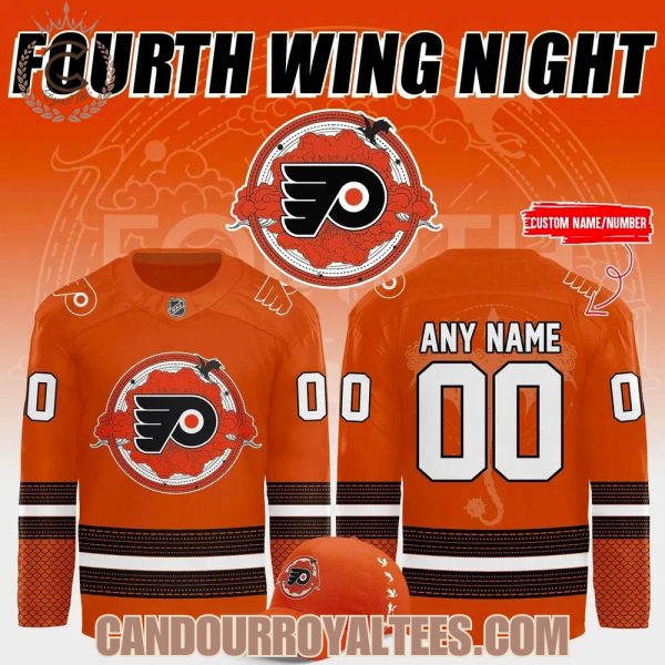 Philadelphia Flyers 2026 Fourth Wing Night Jersey