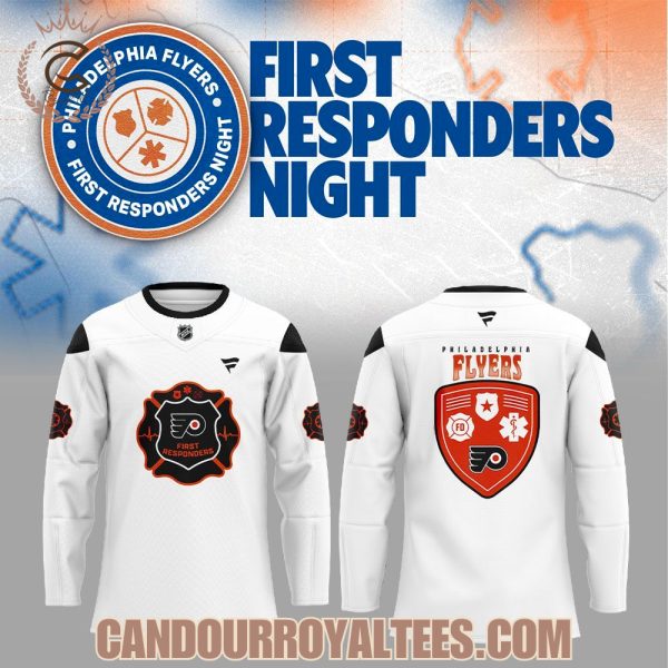 Philadelphia Flyers First Responders Night 2026 Hockey Jersey