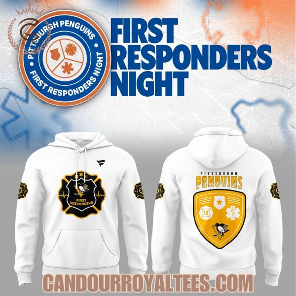 Pittsburgh Penguins First Responders Night 2026 Hoodie