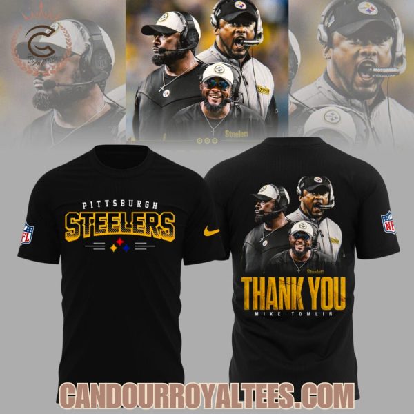 Pittsburgh Steelers Thank you Coach Mike Tomlin Tshirt, Hoodie