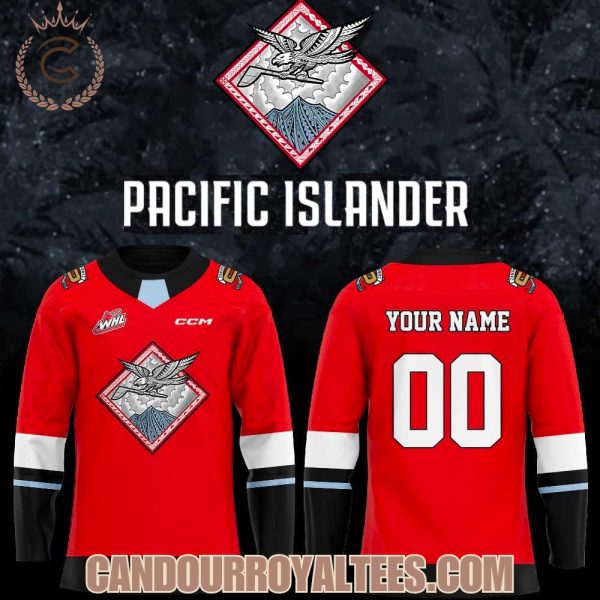 Portland Winterhawks Pacific Islander Celebration Night Hockey Jersey