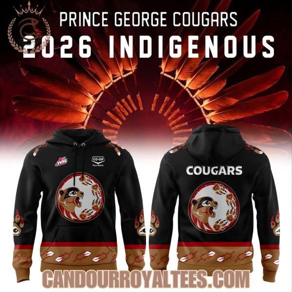Prince George Cougars 2026 Indigennous Hoodie