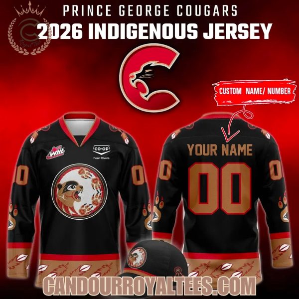 Prince George Cougars 2026 Indigenous Jersey