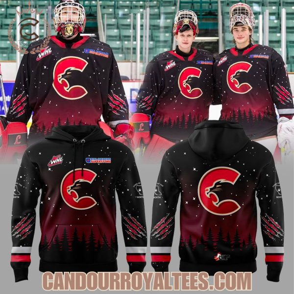 Prince George Cougars My Jersey Has a Striking Black Background Filled With Stars Hoodie
