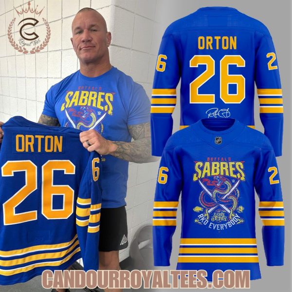 Randy Orton Buffalo Sabres Hockey Jersey