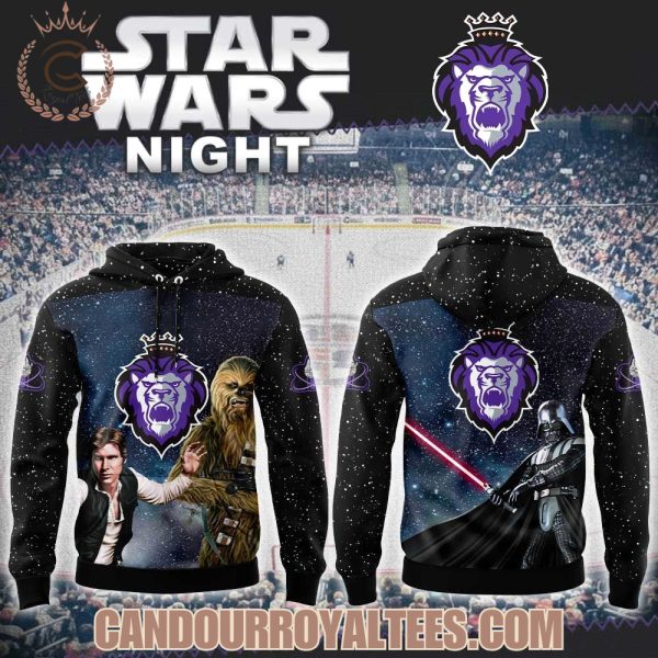 Reading Royals Han and Chewy Star Wars Night Hoodie