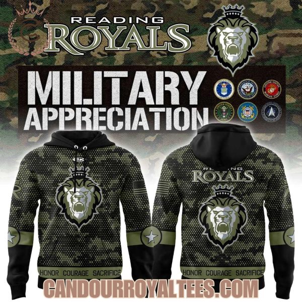 Reading Royals Military Appreciation Night 2026 Hoodie