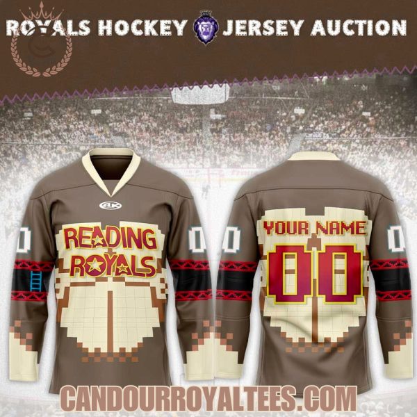 Reading Royals Retro Games Night 2026 Hockey Jersey
