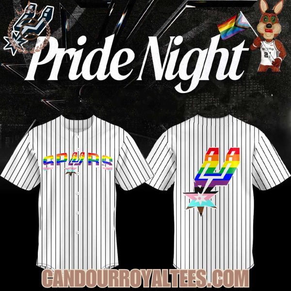 San Antonio Spurs Pride Night 2026 Jersey