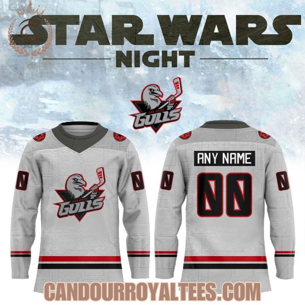 San Diego Gulls STAR WARS NIGHT 2026 Hockey Jersey
