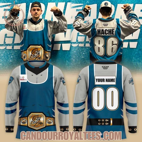 San Jose Barracuda CudaMania II Hockey Jersey