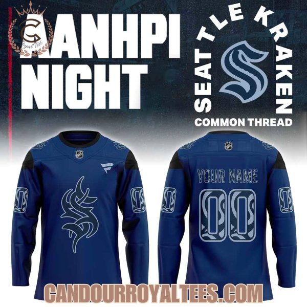 Seattle Kraken ANHPI Night 2026 Hockey Jersey