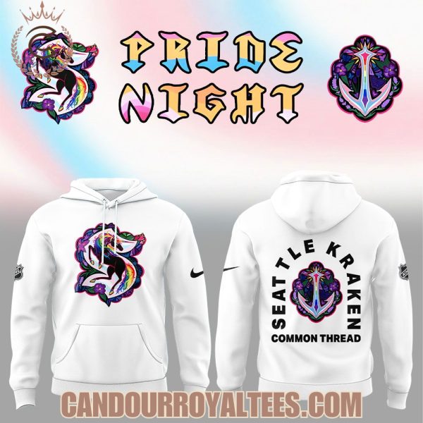 Seattle Kraken Celebrate Pride Night 2026 Hoodie