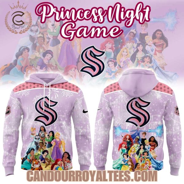 Seattle Kraken Disney Princess Game Hoodie