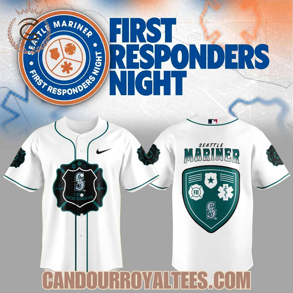 Seattle Mariners First Responders Night 2026 Jersey Seattle Mariners First Responders Night 2026 Jersey