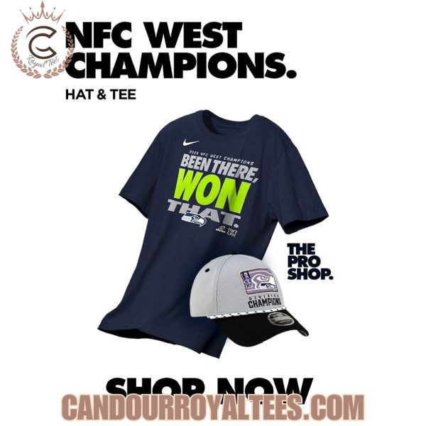 Seattle Seahawks 2025 NFC West Champions Been There, Won That Tshirt