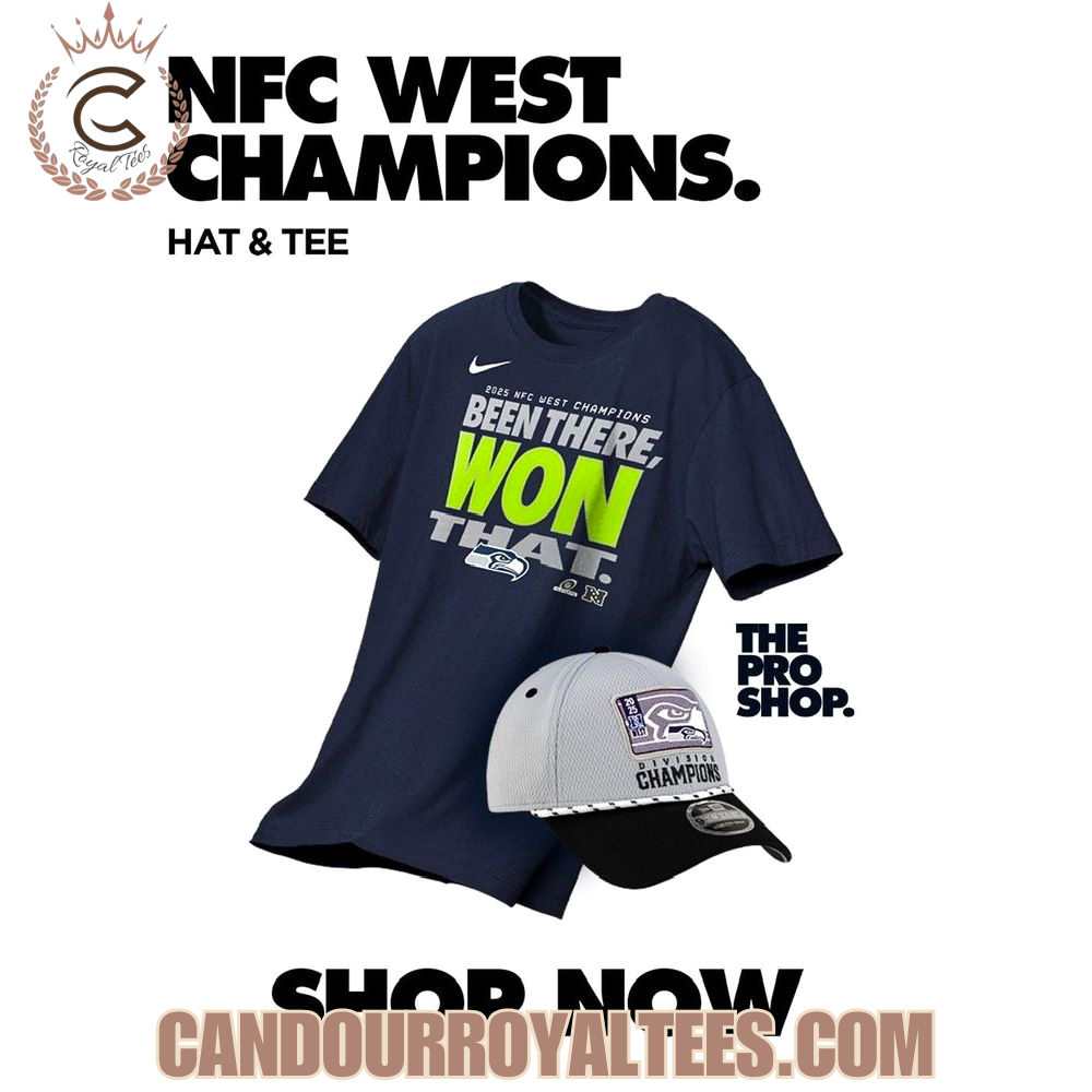 Seattle Seahawks 2025 NFC West Champions Been There, Won That Tshirt Seattle Seahawks 2025 NFC West Champions Been There, Won That Tshirt