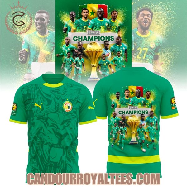 Senegal African Champions 2026 Tshirt, Hoodie