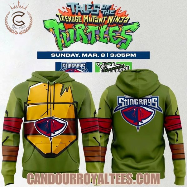 South Carolina Stingrays x Teenage Mutant Ninja Turtles Night Hoodie