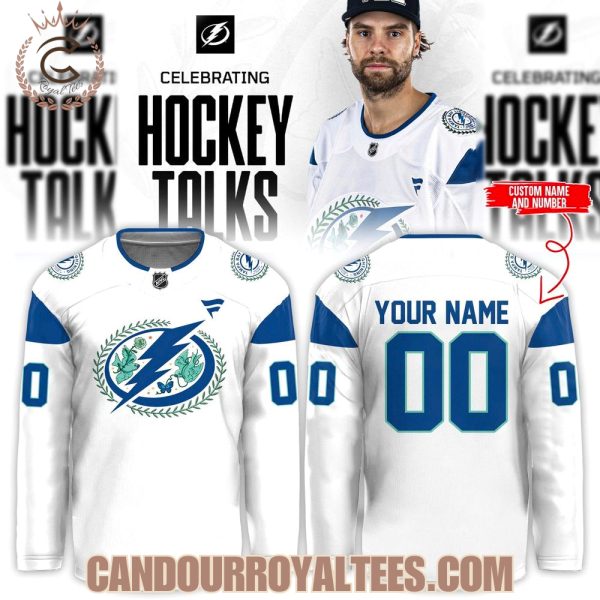 Tampa Bay Lightning Symbol of Mental Health Awareness Hockey Jersey