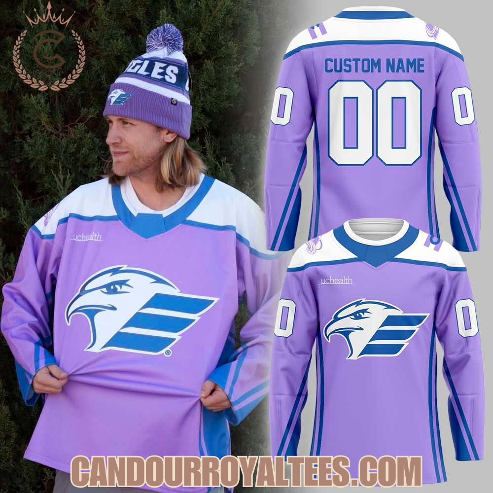The 2026 Eagles Fight Cancer collection Hockey Jersey The 2026 Eagles Fight Cancer collection Hockey Jersey