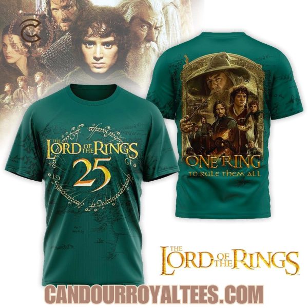 The Lord of the Rings 25th Anniversary 3D Shirt
