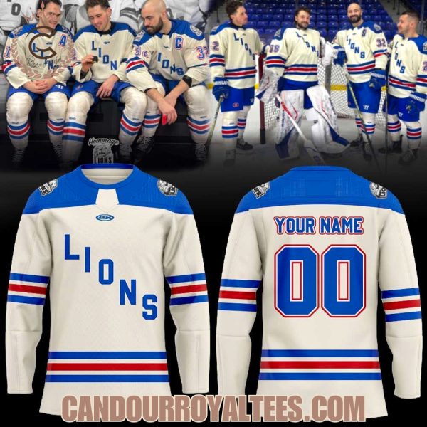 Trois-Rivieres Lions Celebrate our Heritage Together Uniform Hockey Jersey