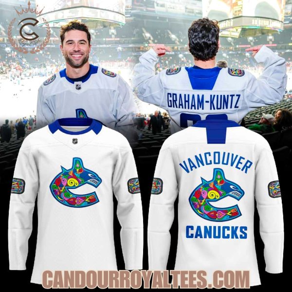 Vancouver Canucks x ROBBIE G.K. Pride Night 2026 Hockey Jersey
