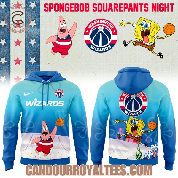 Washington Wizards x SpongeBob SquarePants Night 2026 Hoodie