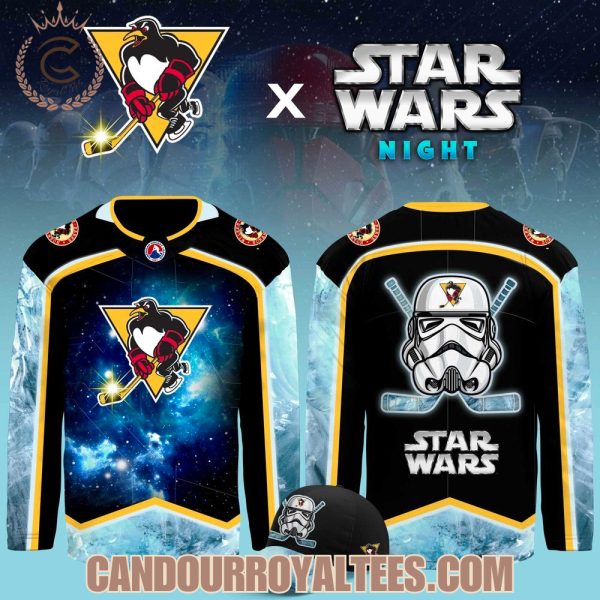 Wilkes-Barre/Scranton Penguins Star Wars Night Game Hockey Jersey