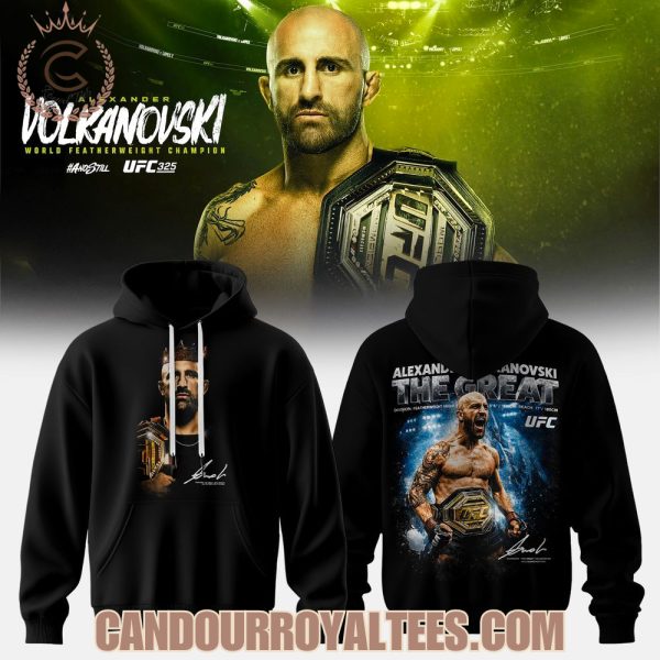 Alexander Volkanovski UFC 325 Featherweight Champion Hoodie