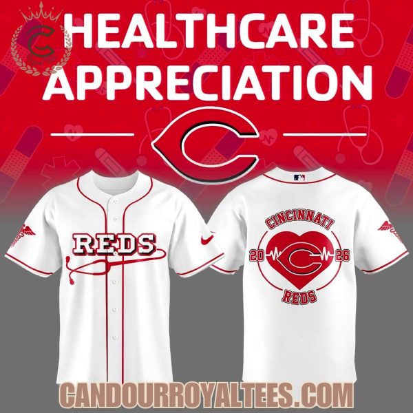 Cincinnati Reds Healthcare Appreciation Night 2026 Jersey