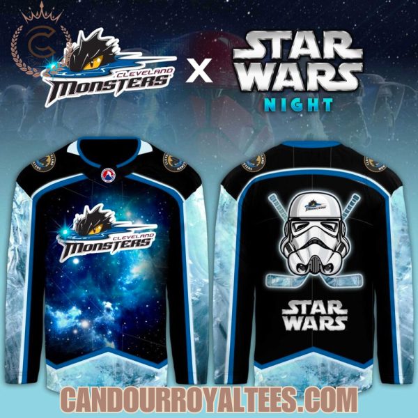 Cleveland Monsters Star Wars Night Game Jersey