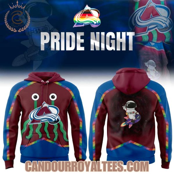 Colorado Avalanche Pride Night 2026 Hoodie