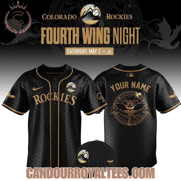 Colorado Rockies 2026 Fourth Wing Night Jersey