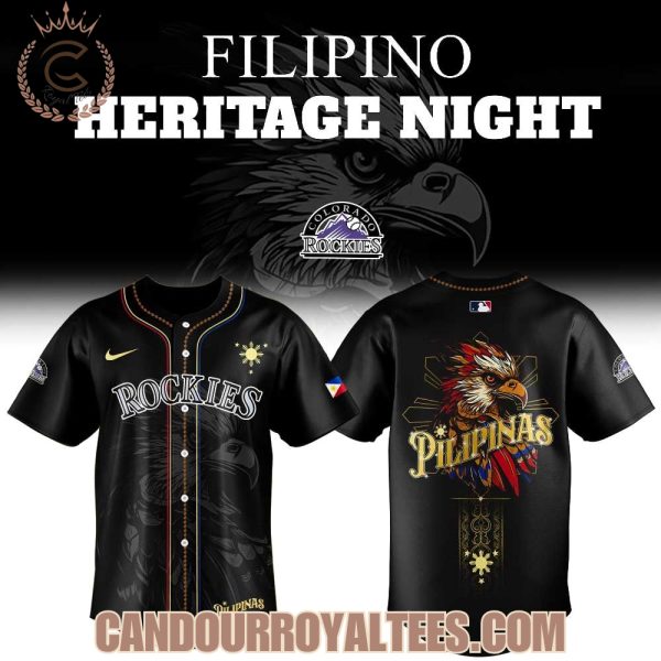 Colorado Rockies Filipino Heritage Day 2026 Jersey