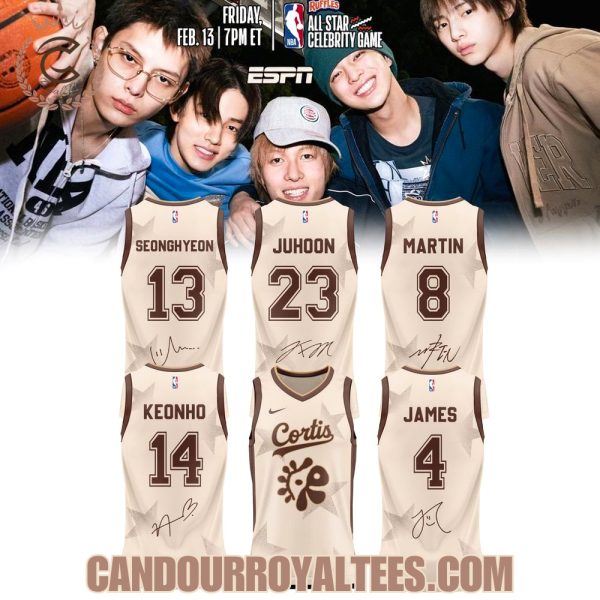 CORTIS: NBA All-stars 2026 Basketball Jersey