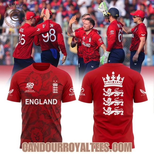 England Cricket ICC Cricket Men’s T20 World Cup 2026 Shirt