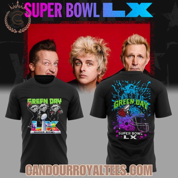 Greeen Day Super Bowl LX Shirt