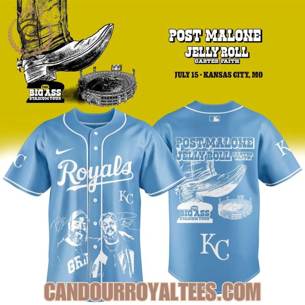 Kansas City Royals x “The BIG ASS Stadium Tour Part 2” Jersey
