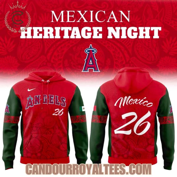 Los Angeles Angels Mexican Heritage Day 2026 Hoodie