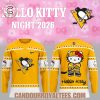 Carolina Hurricanes Hello Kitty Night 2026 Hockey Jersey