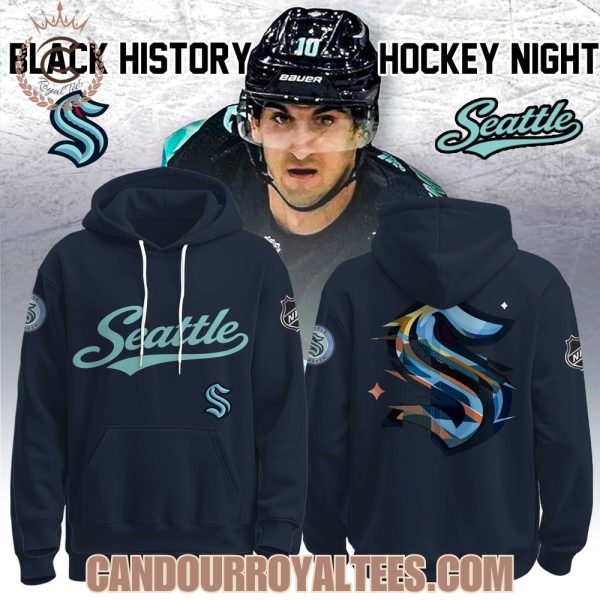 Seattle Kraken x Black History Month 2026 Hoodie