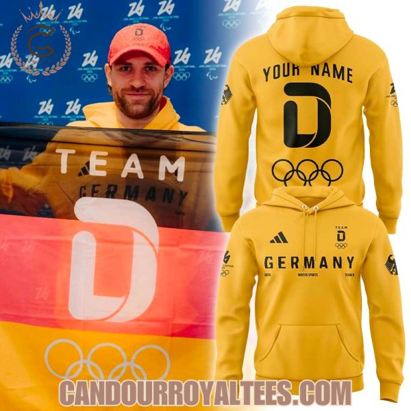 Team Deutschland 2026 Winter Olympics Hoodie