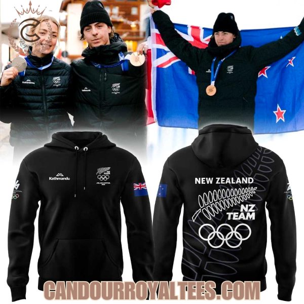 Team New Zealand 2026 Olympic Milano Cortina Hoodie