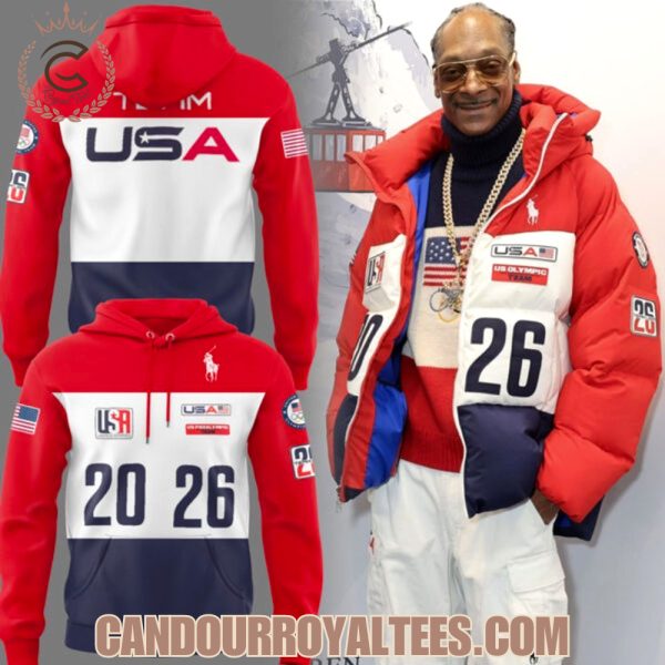 Team USA 2026 Olympic Milano Cortina Hoodie