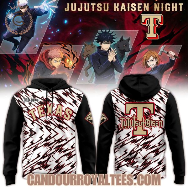 Texas Rangers Jujutsu Kaisen ’26 Hoodie