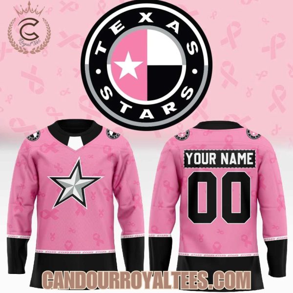 Texas Stars Pink in the Rink 2026 Hockey Jersey