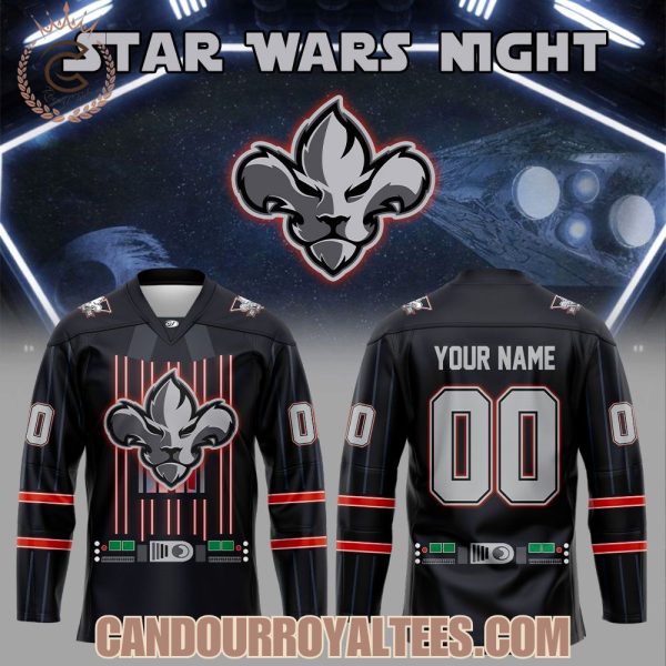 Trois-Rivières Lions Star Wars Night 2026 Hockey Jersey